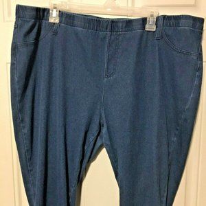 FADED GLORY 3X 22W 24W SOFT STRETCH JEGGING JEANS